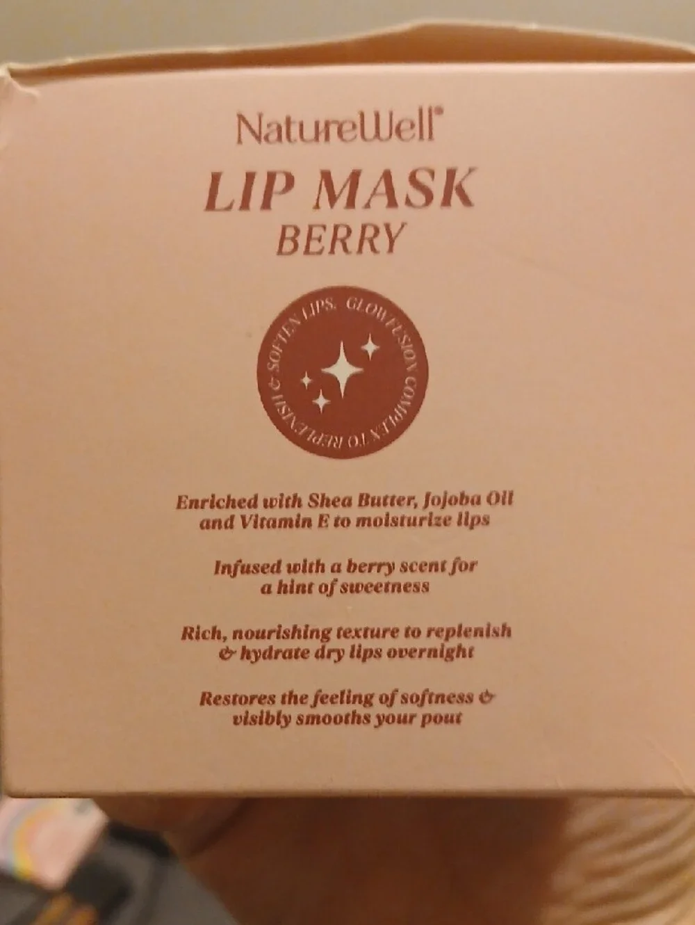 Naturewell Berry Lip Mask - Berry Pink